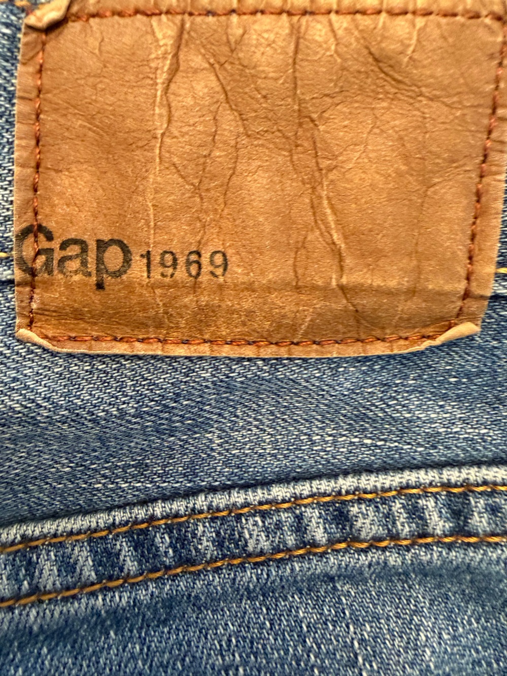 Classiccore Preppy Streetwear Gap 1969 Light Blue Denim Skinny Fit Jeans 31x32 - Picture 5 of 11